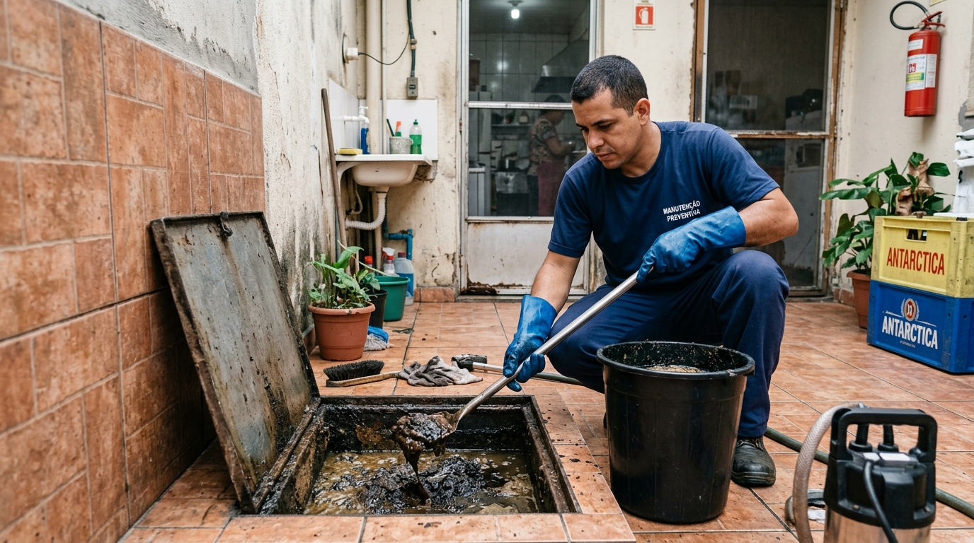 Limpeza de Caixa de Gordura perto de mim em Recife‑PE